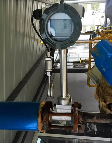 氯甲烷流量計(jì)現(xiàn)場安裝使用圖